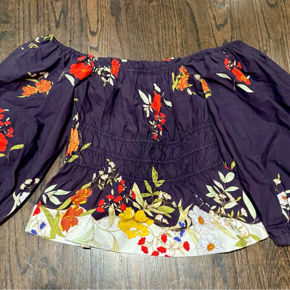 NWT- Cara Cara Everly Top - Floral Alley Size S - Picture 6 of 6